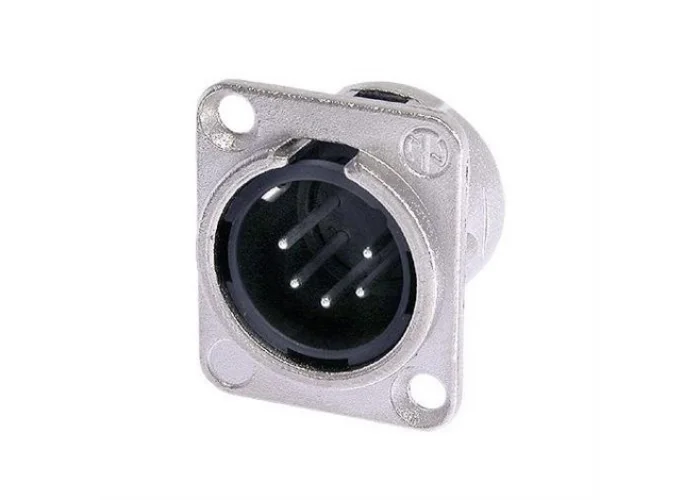 Neutrik NC5MD-L-1 5 Pin XLR şasi tip Erkek Konnektor