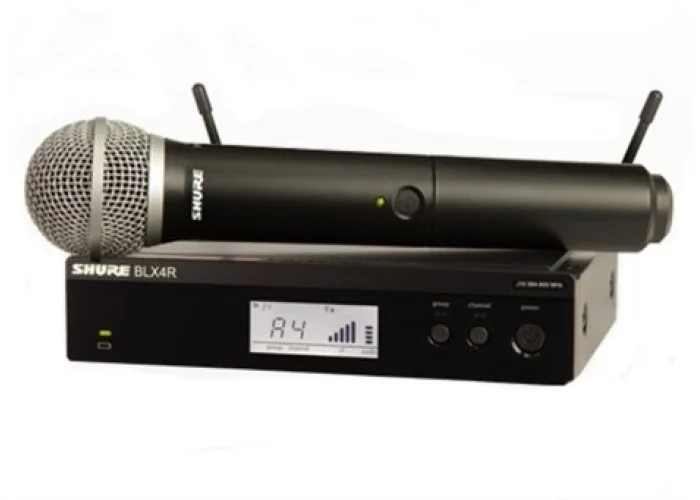 SHURE BLX24RE/PG58 Dijital El Tipi Kablosuz Mikrofon Seti
