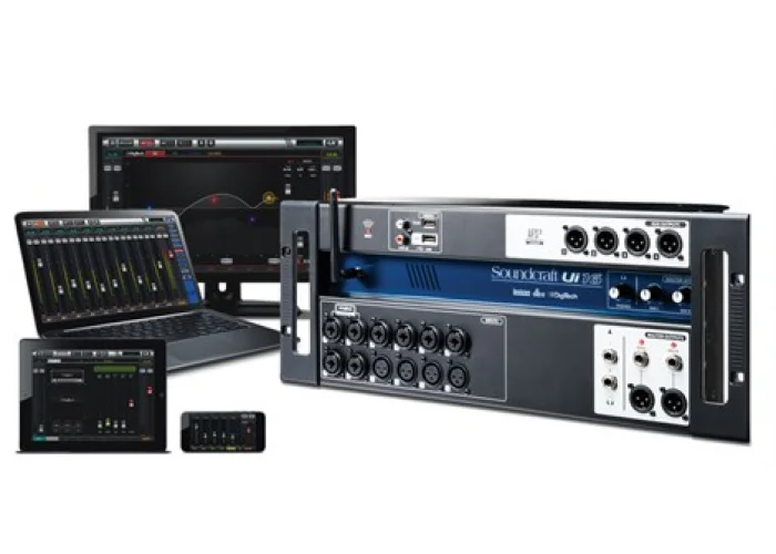 Soundcraft UI16 16-Kanal Dijital Mikser, Tablet Kontrollü