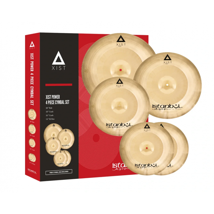Istanbul Agop iXpWS4 Xist Power 4'lü Zil Seti 14