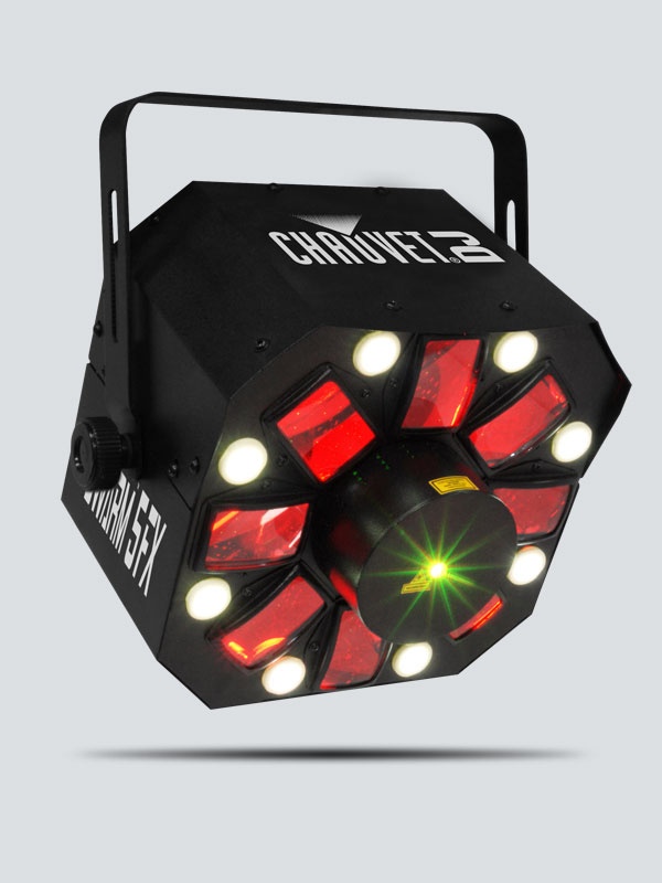 Chauvet Swarm 5 FX 3in 1LED Light RGBAW Strobe Laser