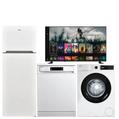 Vestel Elmas Beyaz Beyaz Eşya Seti Çeyiz Paketi/1