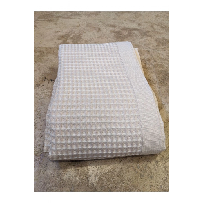 İnce Waffle Pike Krem 240x275 cm