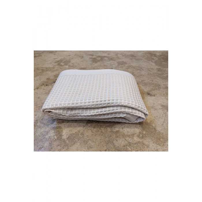 İnce Waffle Pike Krem 240x275 cm