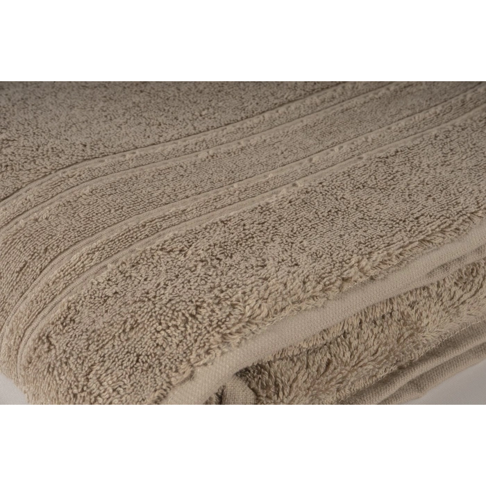 Soft Banyo Havlusu Açık Kahve 100x180 Cm