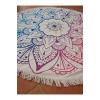 Yuvarlak Plaj Havlusu Mandala 150cm