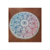 Yuvarlak Plaj Havlusu Mandala 150cm