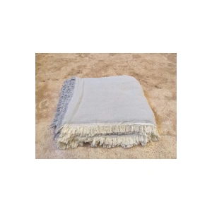 Çok Katlı Müslin Pike Mavi-Gri 280x300cm