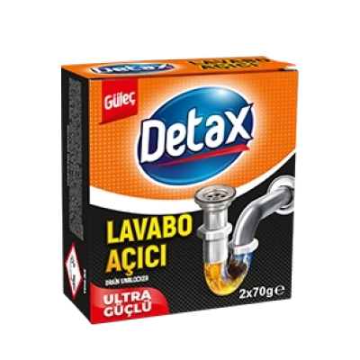 DETAX LAVABO AÇICI TOZ 2x50gr