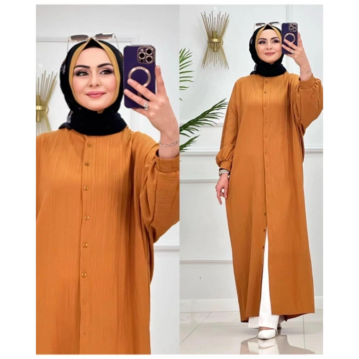 Al Butik | Modern ve Zarif Bürümcük Keten Elbise