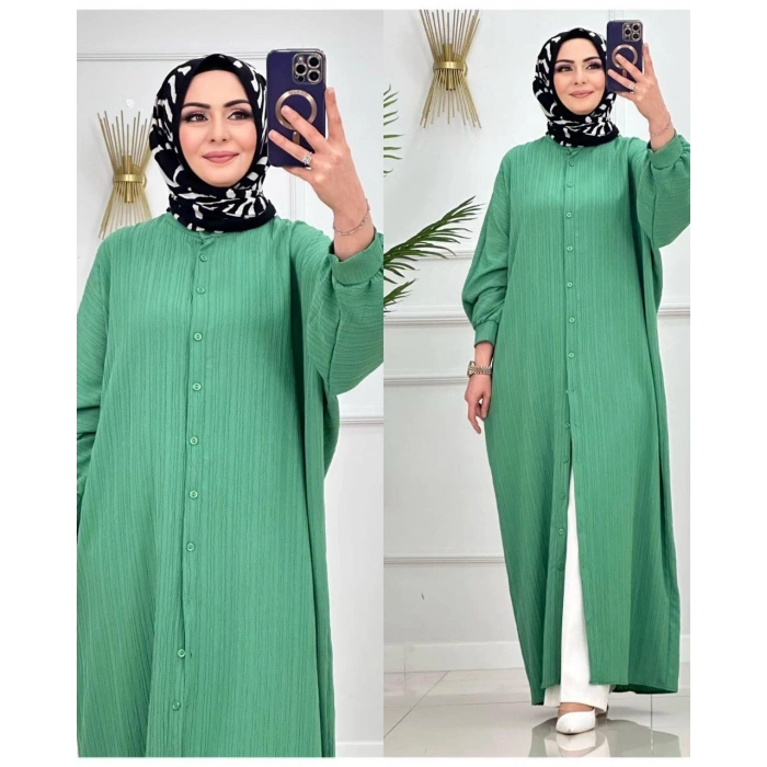 Al Butik | Modern ve Zarif Bürümcük Keten Elbise