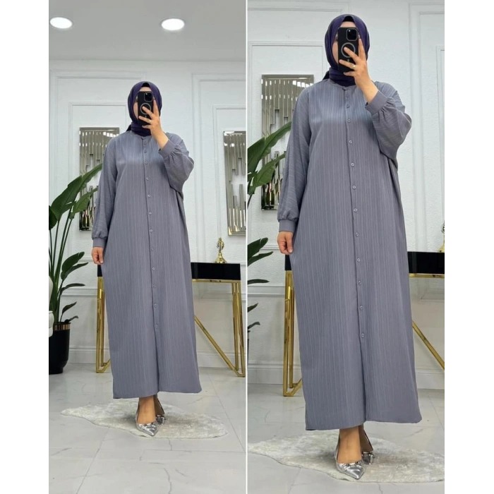 Al Butik | Modern ve Zarif Bürümcük Keten Elbise