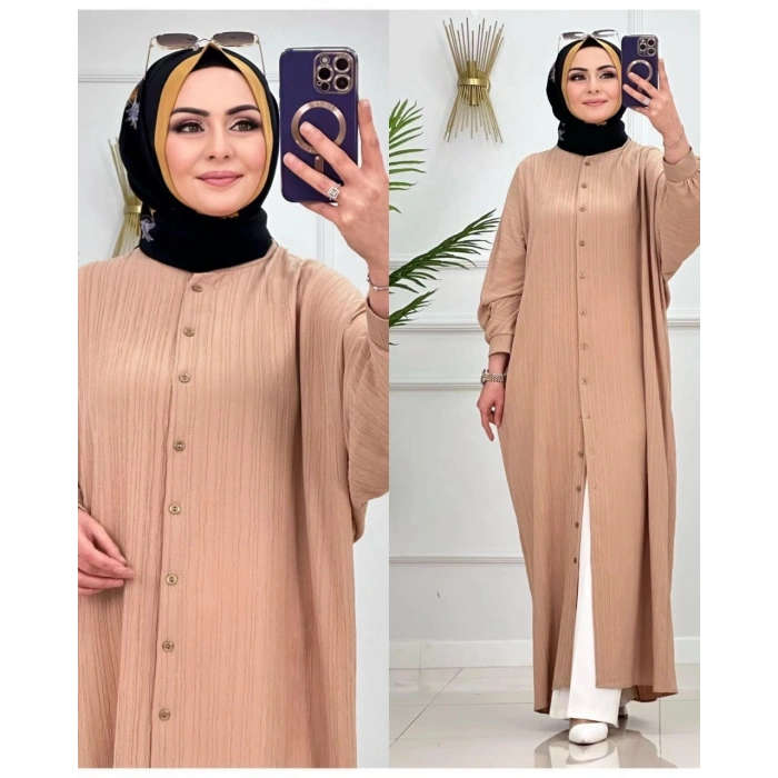 Al Butik | Modern ve Zarif Bürümcük Keten Elbise