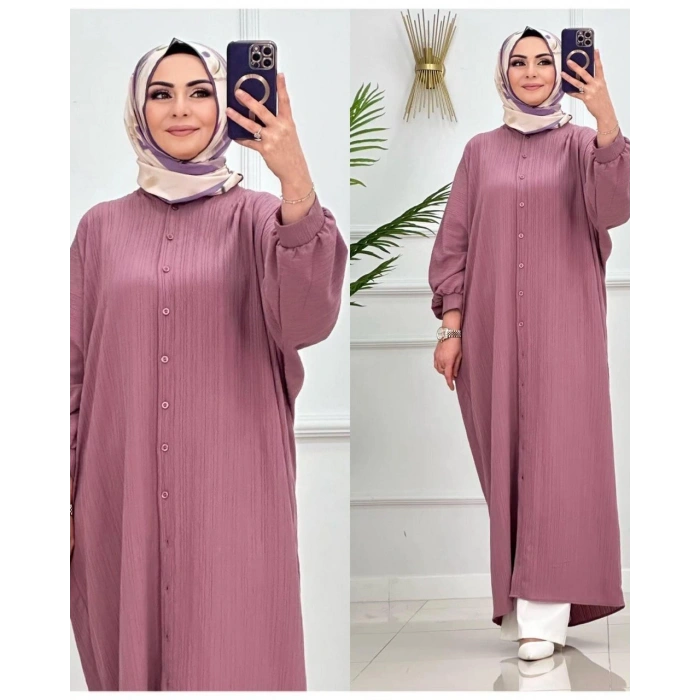 Al Butik | Modern ve Zarif Bürümcük Keten Elbise
