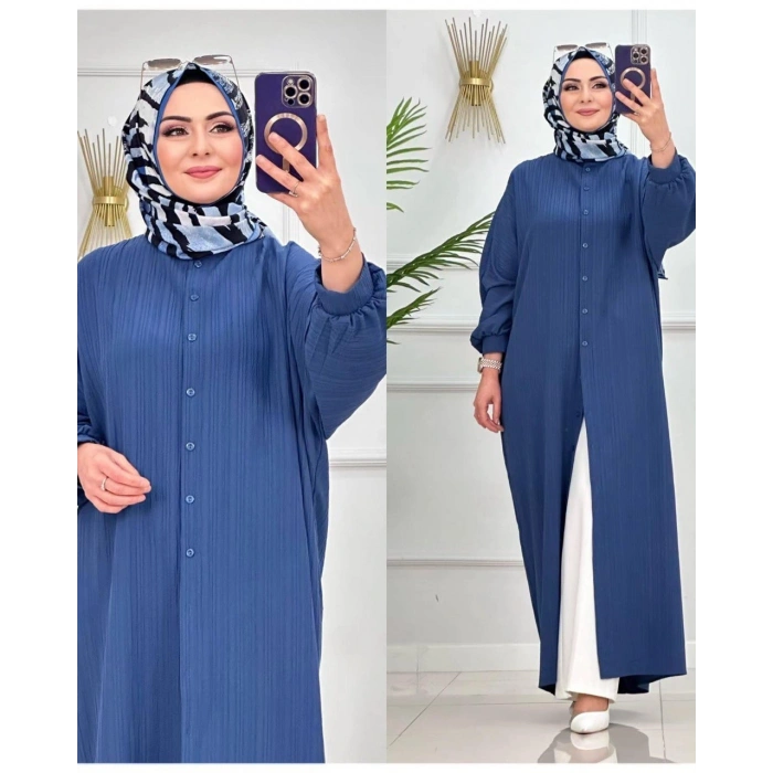 Al Butik | Modern ve Zarif Bürümcük Keten Elbise