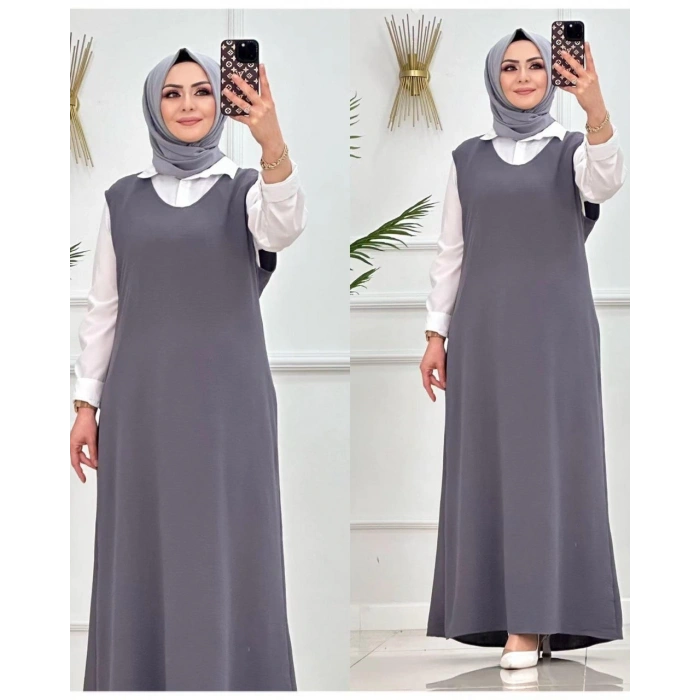 AL Butik | Trikoton Gömlekli Ayrobin Jile Takım Yeni Sezon