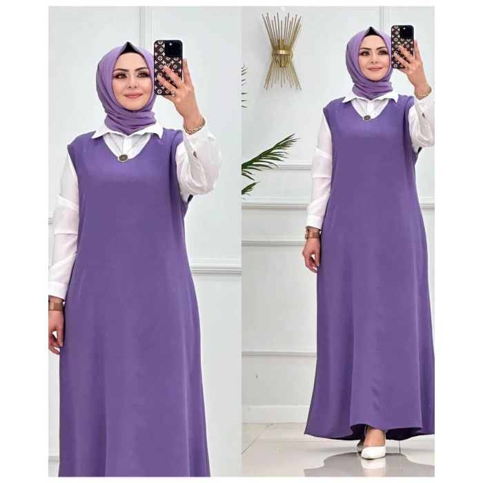 AL Butik | Trikoton Gömlekli Ayrobin Jile Takım Yeni Sezon
