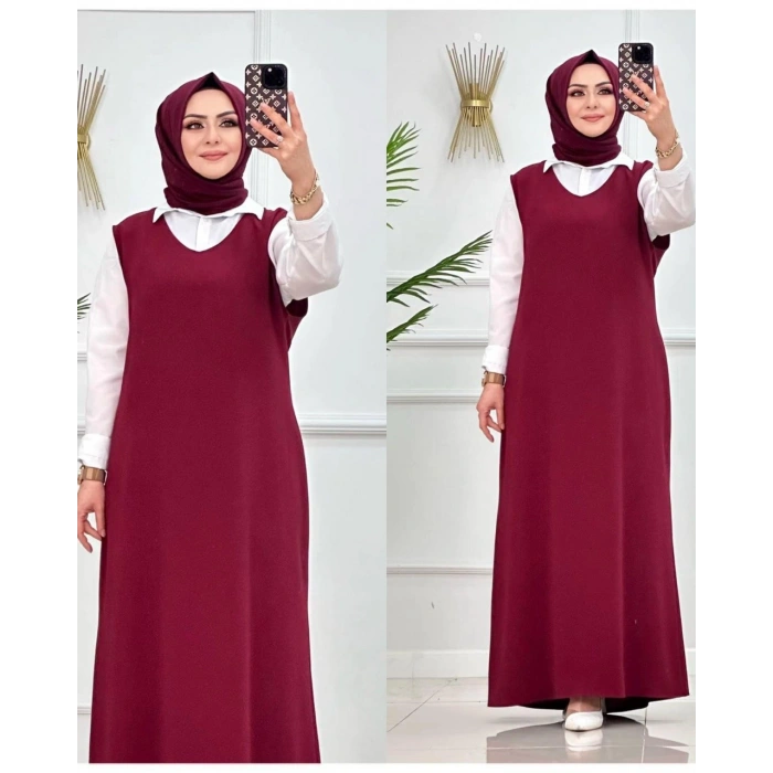 AL Butik | Trikoton Gömlekli Ayrobin Jile Takım Yeni Sezon