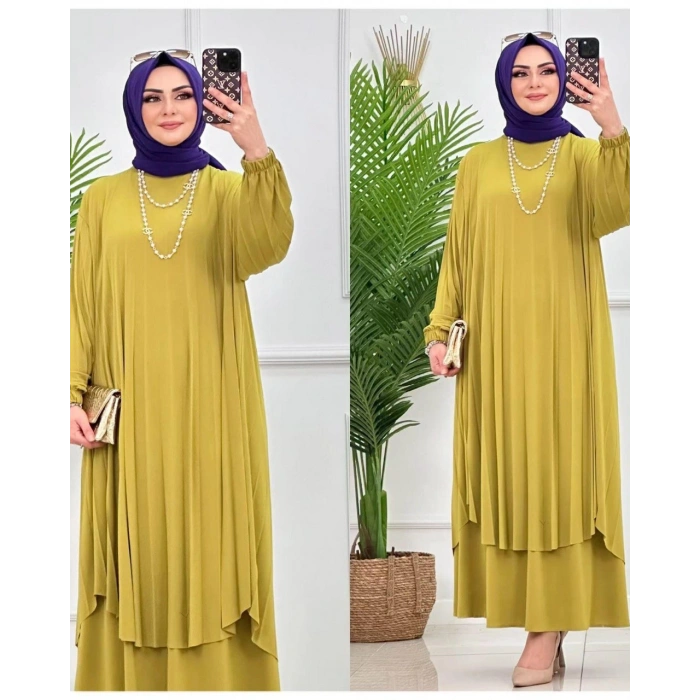AL Butik | Ayrobin Etekli Takım Modelleri - Büyük Beden - Yazlık Kombin- Yeni Sezon