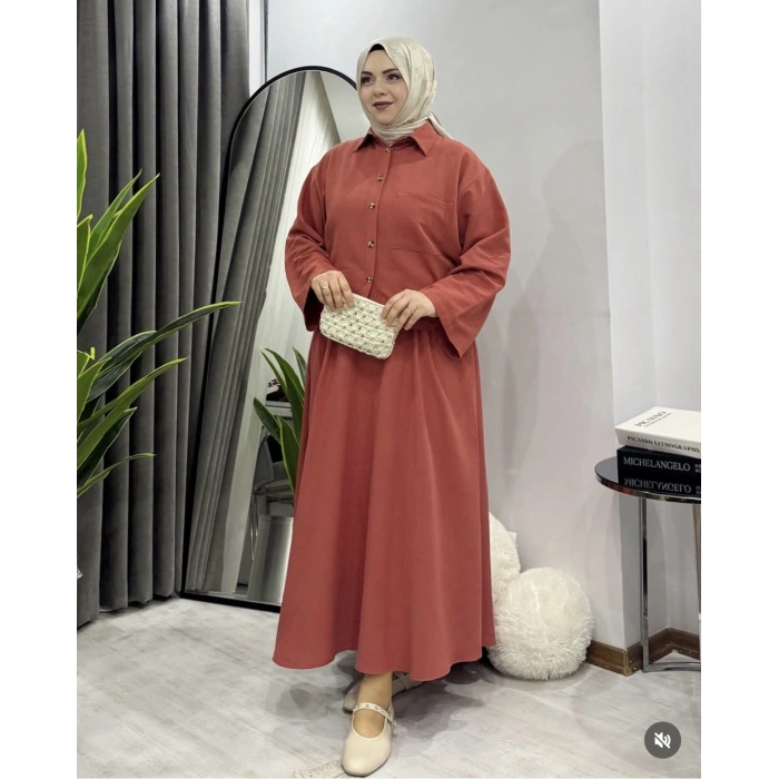 AL Butik | Yazlık Rahat Kesim Doğal Keten İkili Takım