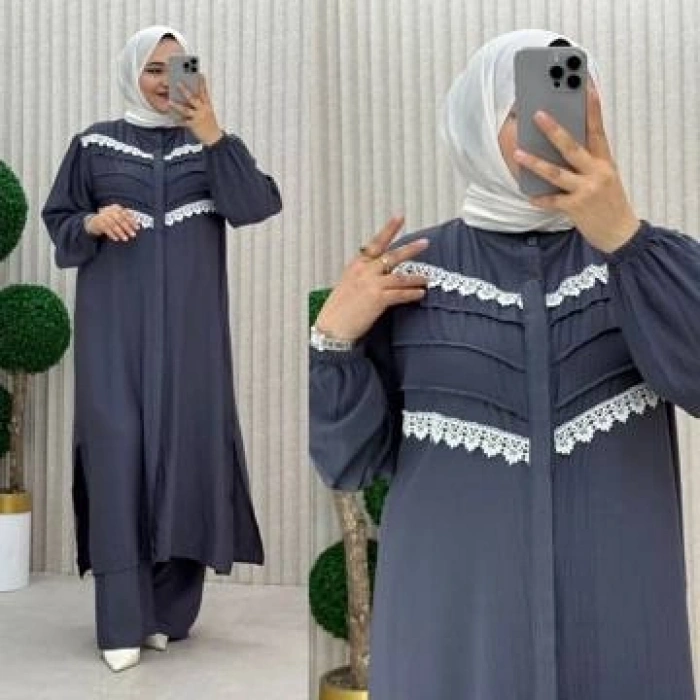 AL Butik | Birinci Kalite Çilek Kumaş Pantolon Takım-Yeni Sezon