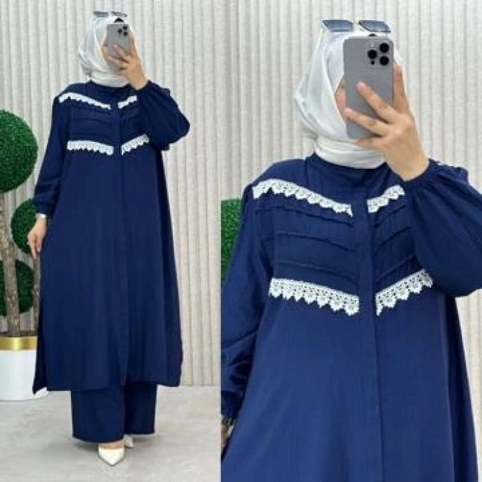 AL Butik | Birinci Kalite Çilek Kumaş Pantolon Takım-Yeni Sezon