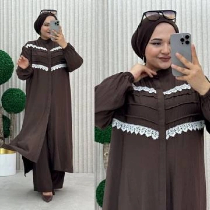 AL Butik | Birinci Kalite Çilek Kumaş Pantolon Takım-Yeni Sezon
