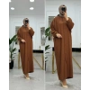 Al Butik | Modern ve Zarif Bürümcük Keten Elbise