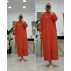Al Butik | Modern ve Zarif Bürümcük Keten Elbise