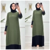 AL Butik | Yeni Sezon Pliseli Ayrobin Elbise Yeni Sezon