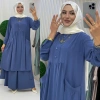 AL Butik | Birinci Sınıf Medine İpeği Pantolonlu Takım - Yeni Sezon