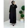 AL Butik | Sendy Kumaş Oversize Plise Pantolonlu Takım-Yeni Sezon