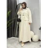 AL Butik | Yazlık Rahat Kesim Doğal Keten İkili Takım