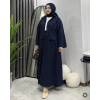 AL Butik | Yazlık Rahat Kesim Doğal Keten İkili Takım