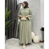 AL Butik | Yazlık Rahat Kesim Doğal Keten İkili Takım