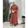 AL Butik | Yazlık Rahat Kesim Doğal Keten İkili Takım