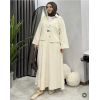 AL Butik | Yazlık Rahat Kesim Doğal Keten İkili Takım