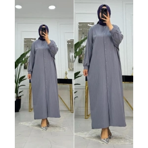 Al Butik | Modern ve Zarif Bürümcük Keten Elbise