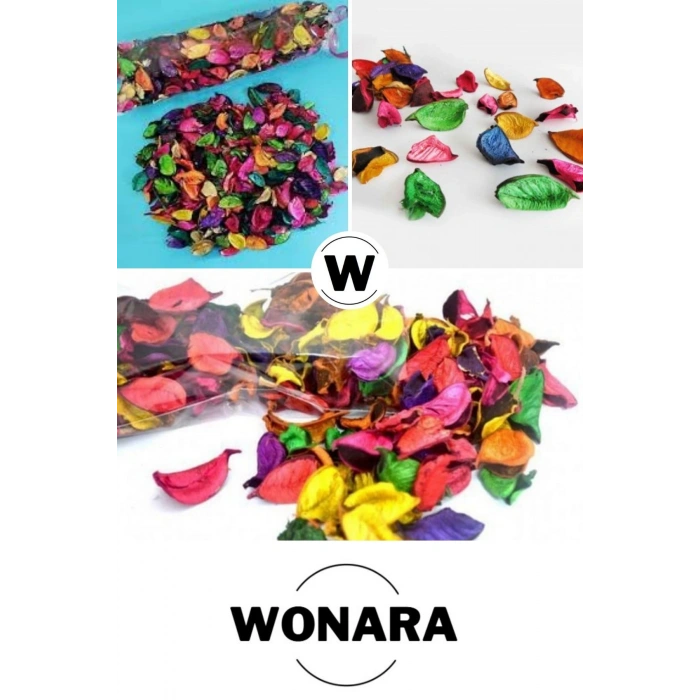 Özel Üretim Sevgililer Günü Renkli Kuru Gül Çiçek Dekoru Şık ve Kokulu Dekoratif Masa Konsepti