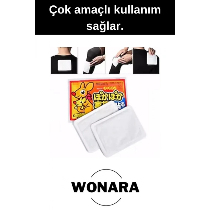 Pratik Isınmatik Dağcılık Tatil Deprem Kış 8-10 Saate Kadar Etkili Vücut El Ayak Bel Isıtıcı 50 Adet