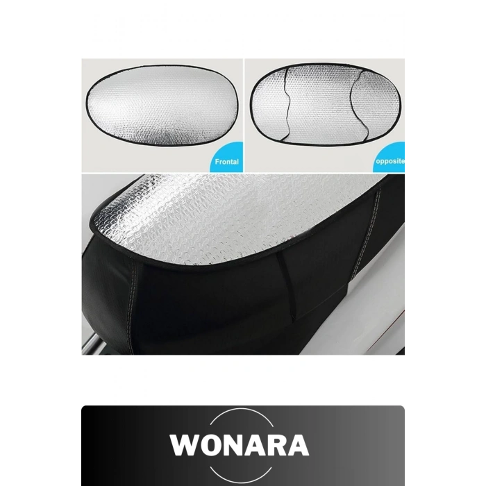 Uzun Ömürlü Hafif ve Su Geçirmez Sızdırmaz Pratik Motosiklet Sele Koruma Örtüsü