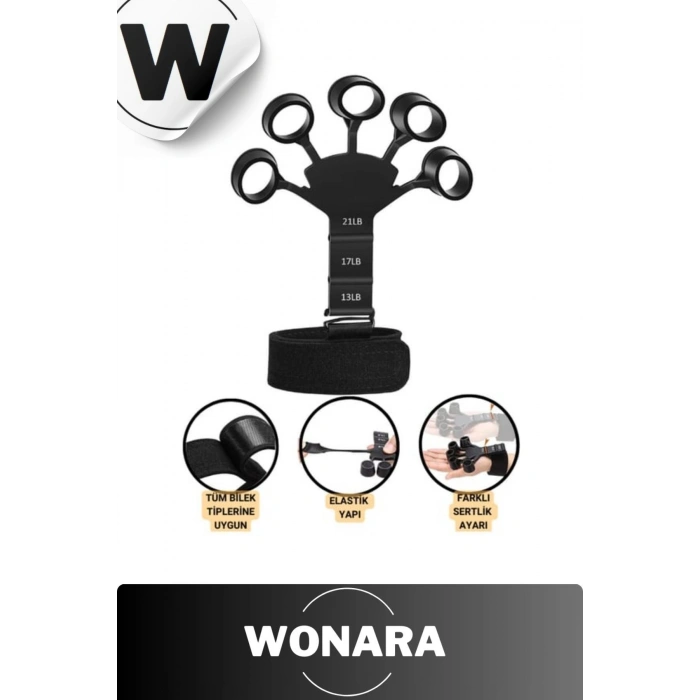 El Bilek Kas Güçlendirici Aparatı Spor İçin Parmak ve Kavrama Geliştirici Silikon Örümcek Lastik