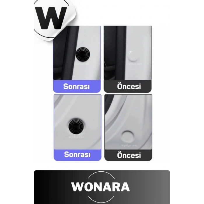 Premium Yüksek Kalite Dayanıklı Araç Kapısı Darbe Önleyici Çarpma ve Aşınma Koruma Pad Seti 40 Adet