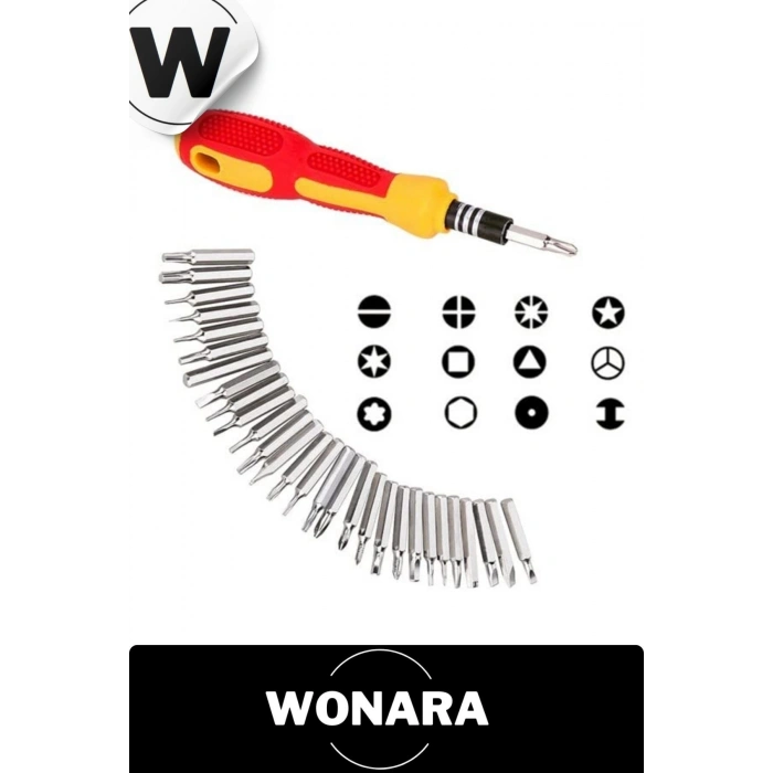 Özel Üretim 31 Parça Çok Amaçlı Metal Başlıklı Kauçuk Tutma Saplı Hafif Yumurta Tornavida Seti