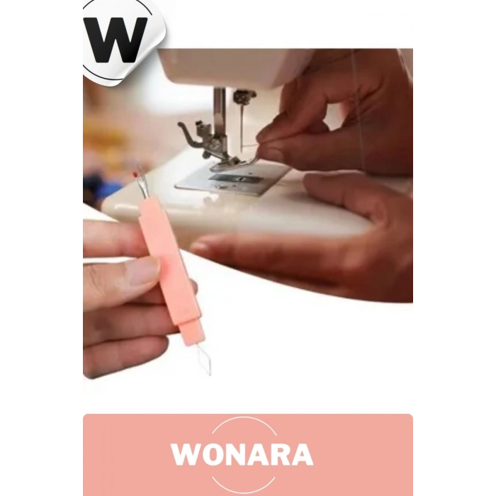 Çok Amaçlı Çok Amaçlı Kullanışlı Ergonomik Saplı Pratik Dikiş Sökücü ve İğne İplik Seti 2si 1 Arada