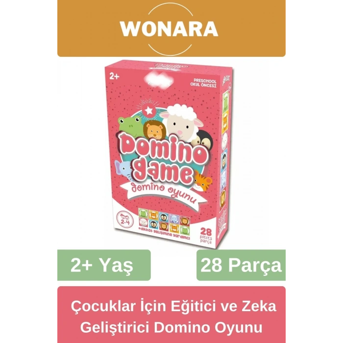 Eğitici Zeka Geliştirici Aile ile El-Göz Koordinasyonu Desteği Eğlenceli Domino Oyunu Seti