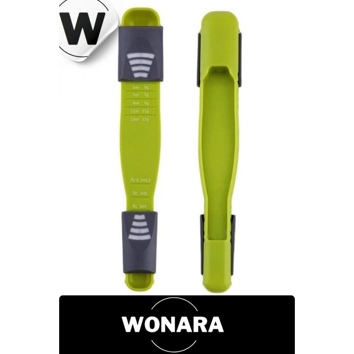 Özel Tasarım Gıda Uyumlu Plastik Baharat Kahve İçin Çok Amaçlı Hassas Ayarlı Gıda Ölçüm Kaşığı