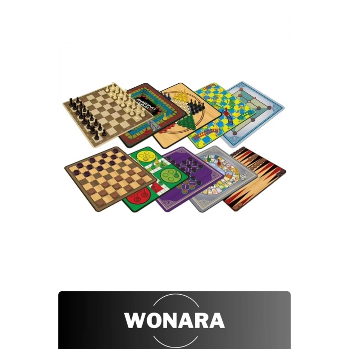 Premium Board Games - Zeka Eğlence Geliştirici Eğitici Strateji 100 Classic Oyun Kutu Oyunu