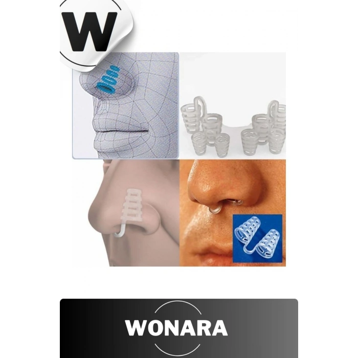 Premium Horlama Önleyici Rahat Nefes Almayı Sağlayan Uyku Kalitesini Artırıcı Burun Aparatı 8 Adet