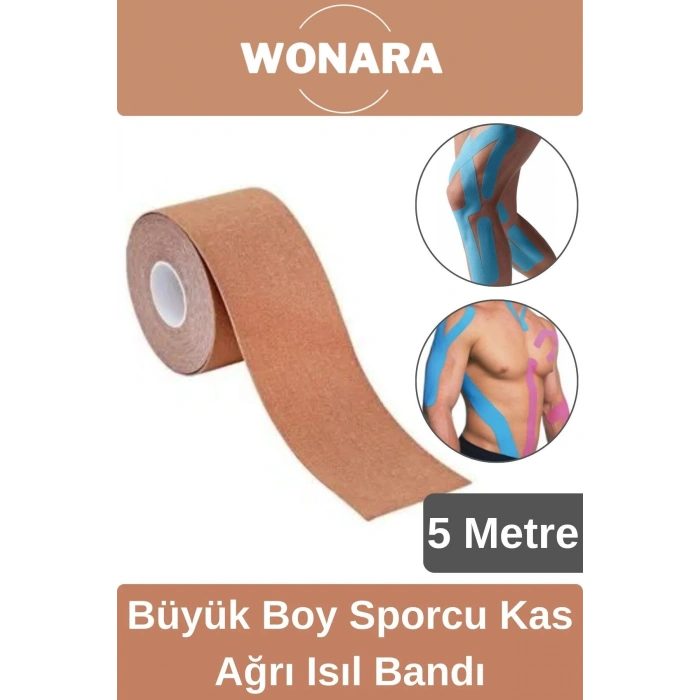 Geniş Boyutlu Hızlı Sonuç Veren Kas Eklem Bel Bacak Sırt Omuz Kalça Sporcu Ağrı Kesici Isıl Bandı